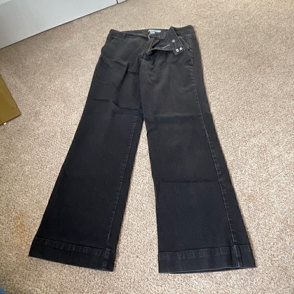 Charter Club Tummy Slimming Denim Trouser - Size 14